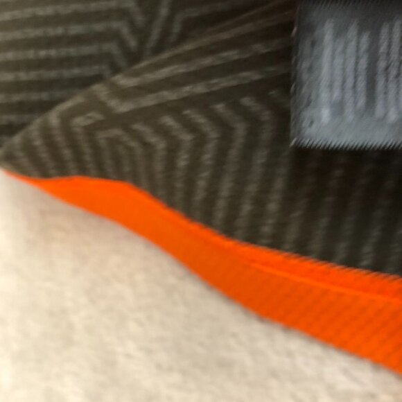 Under Armour Men Sweater Medium Orange ColdGear Fitted 1/4 Zip Pullover Athletic - Picture 9 of 12